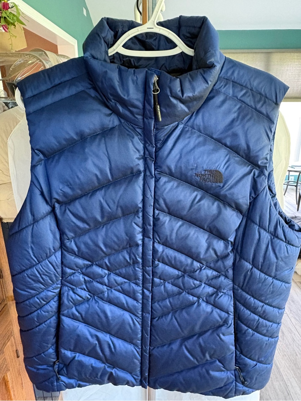 The North Face Navy Blue Puffer Vest